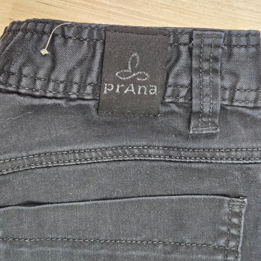 prAna Slim Fit Black Organic Cotton‎ Blend Mens Pants 28x28 Fits 28x26.5